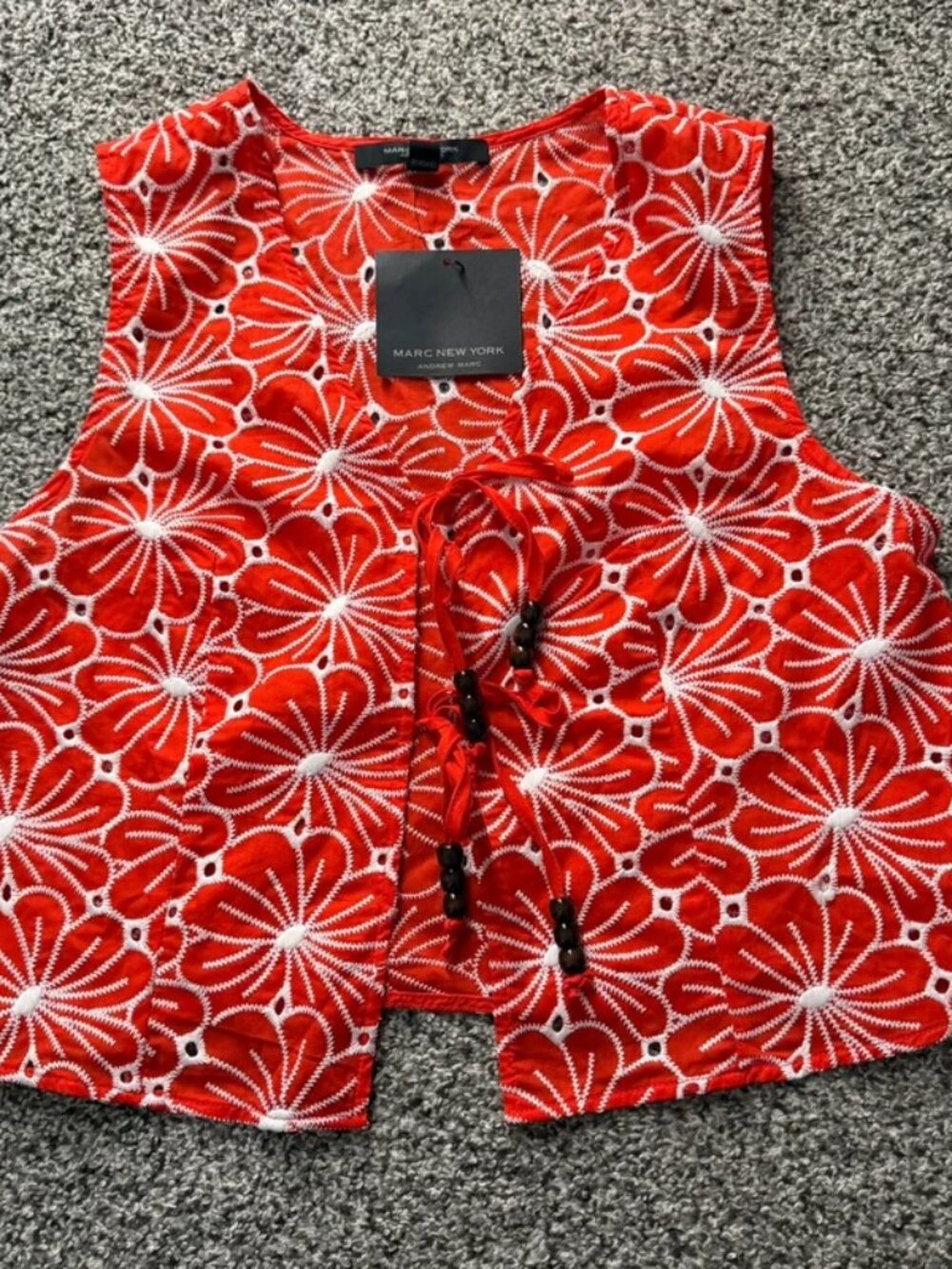 Marc New York Red Tank Medium